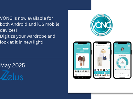 VÒNG is now available for both Android and iOS mobile devices! Digitize your wardrobe and look at it in new light! May 2025