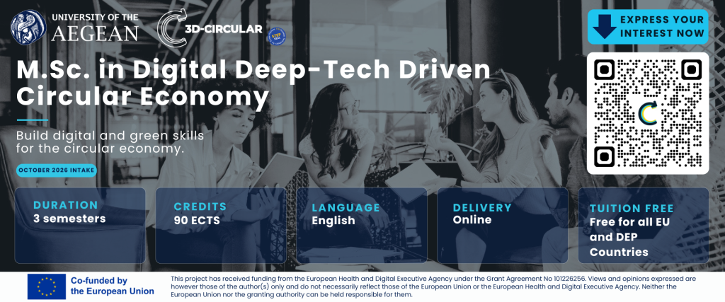 M.Sc. in Digital Deep-Tech Driven Circular Economy